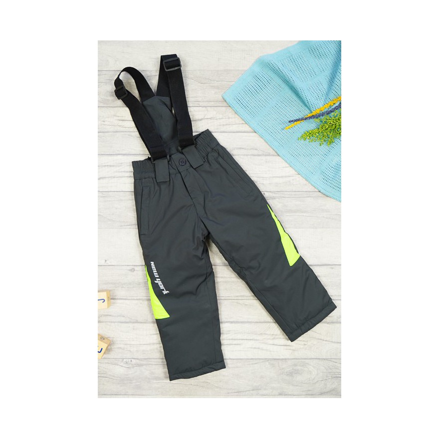 SPODNIE NARCIARSKIE zimowe GRAFITOWE new jork