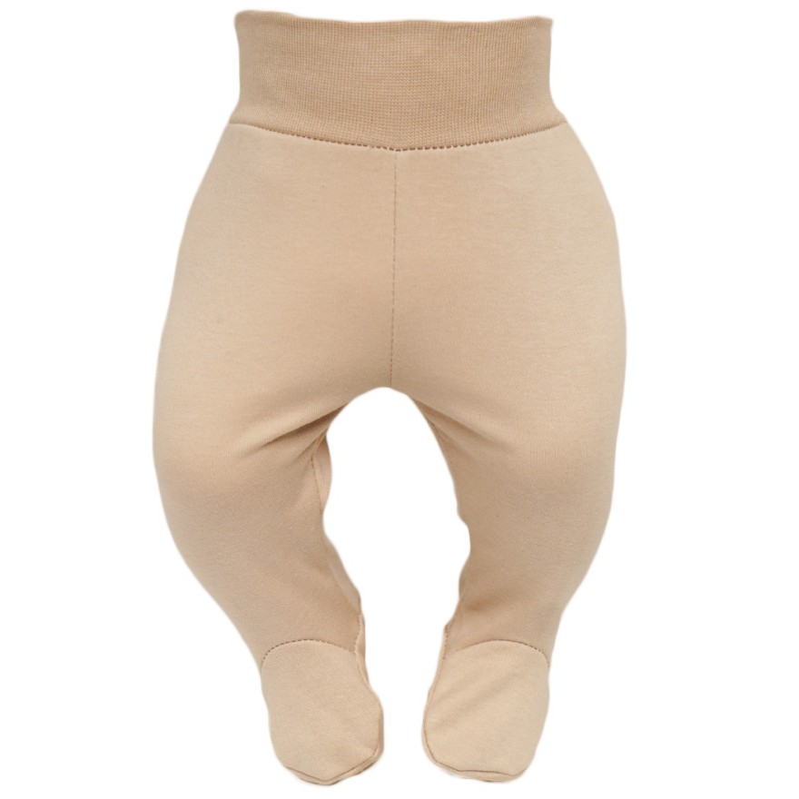 Beżowe PÓŁŚPIOCHY bezuciskowe bawełniane