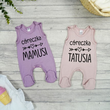 2PAK ŚPIOCHY ŚPIOSZKI rozpinane róż wrzos CÓRECZKA