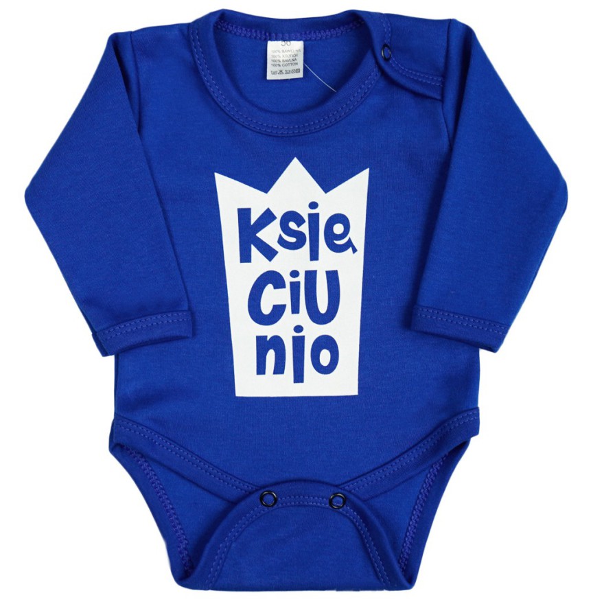 Chabrowe BODY księciunio długi rękaw wzór 609ch