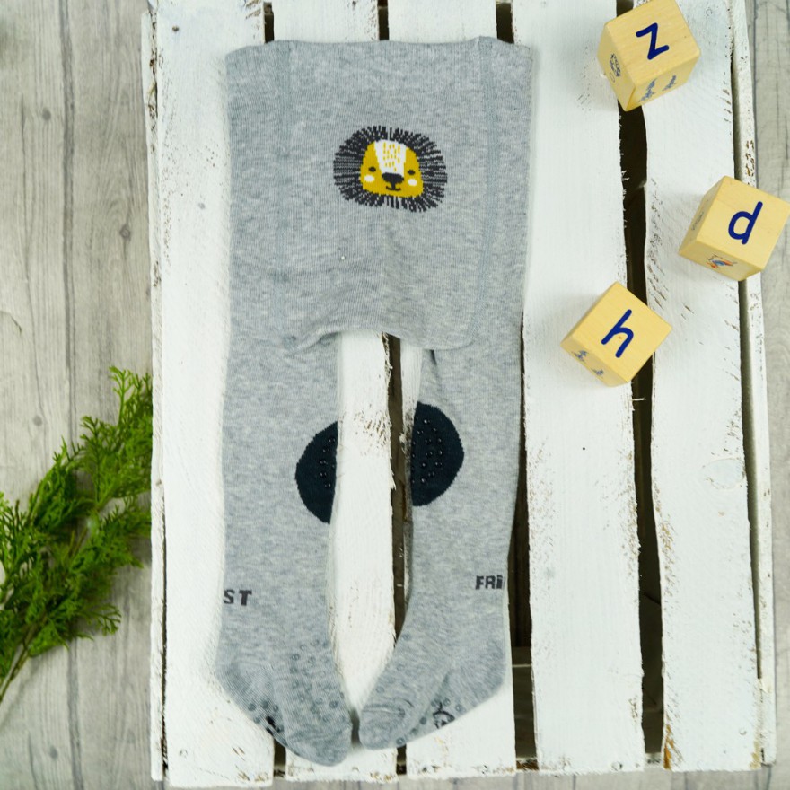 RAJSTOPY do RACZKOWANIA szare lew POTRÓJNY ABS! wzór 674