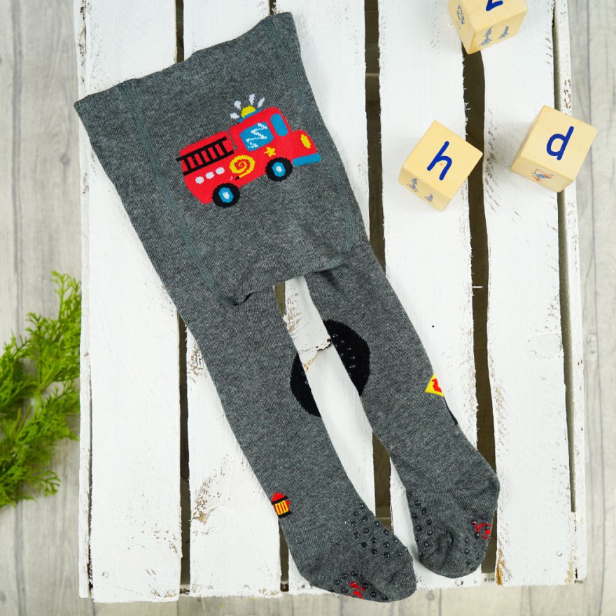 RAJSTOPY do RACZKOWANIA grafit czerwone auto POTRÓJNY ABS! wzór 676