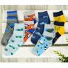 6 PAK SKARPETKI skarpety chłopięce AUTO PIŁKI MIŚ DINO