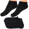 3-pak SKARPETY STOPKI SKARPETKI czarne gładkie