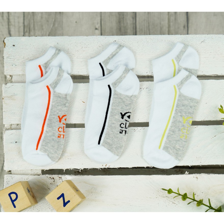 3-pak SKARPETY STOPKI SKARPETKI chłopięce dwukolorowe z paskiem neon