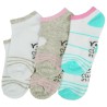 3-pak SKARPETY STOPKI SKARPETKI dziewczęce paski z miętowym