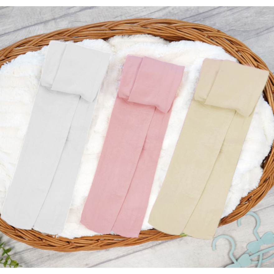 3PAK RAJSTOPY MIKROFIBRA 40 DEN biały róż ecru