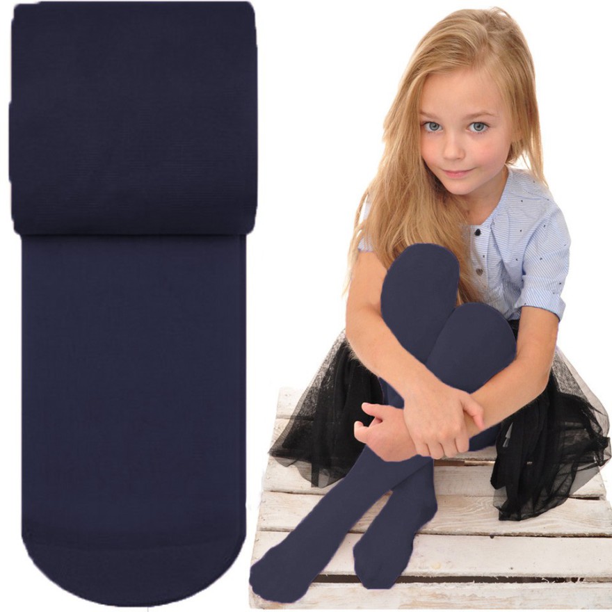 Granatowe RAJSTOPY MIKROFIBRA 40 DEN YO!