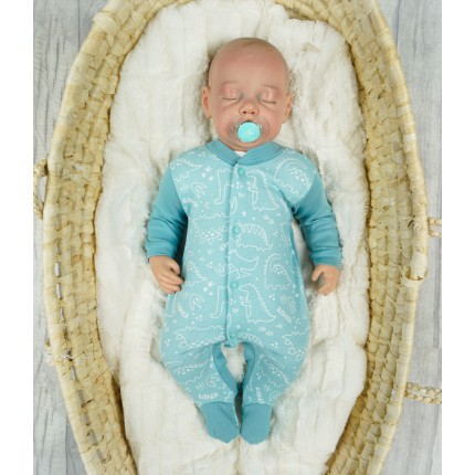 WCZEŚNIAK pajac pajacyk iceberg w dinozaury wzór 421i