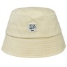 Beżowy KAPELUSZ BUCKET HAT be happy czapka z daszkiem lato