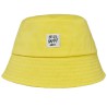 Żółty KAPELUSZ BUCKET HAT be happy czapka z daszkiem lato
