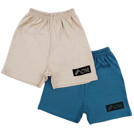2pak KRÓTKIE SPODENKI ACTIVE jeans beż SZORTY LATO