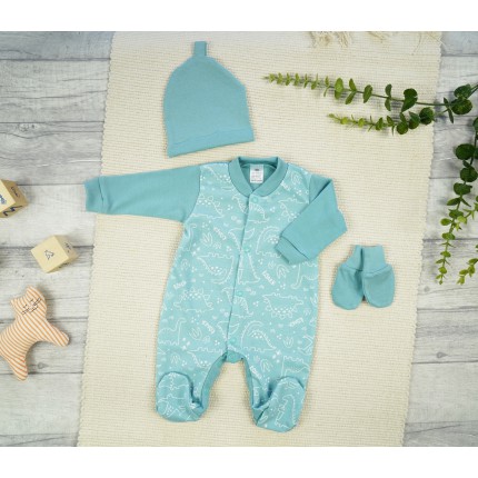 WYPRAWKA dla noworodka do szpitala 5 części iceberg dino 421