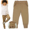 Beżowe spodnie DRESOWE NA MESZKU, miękkie, dla wrażliwców