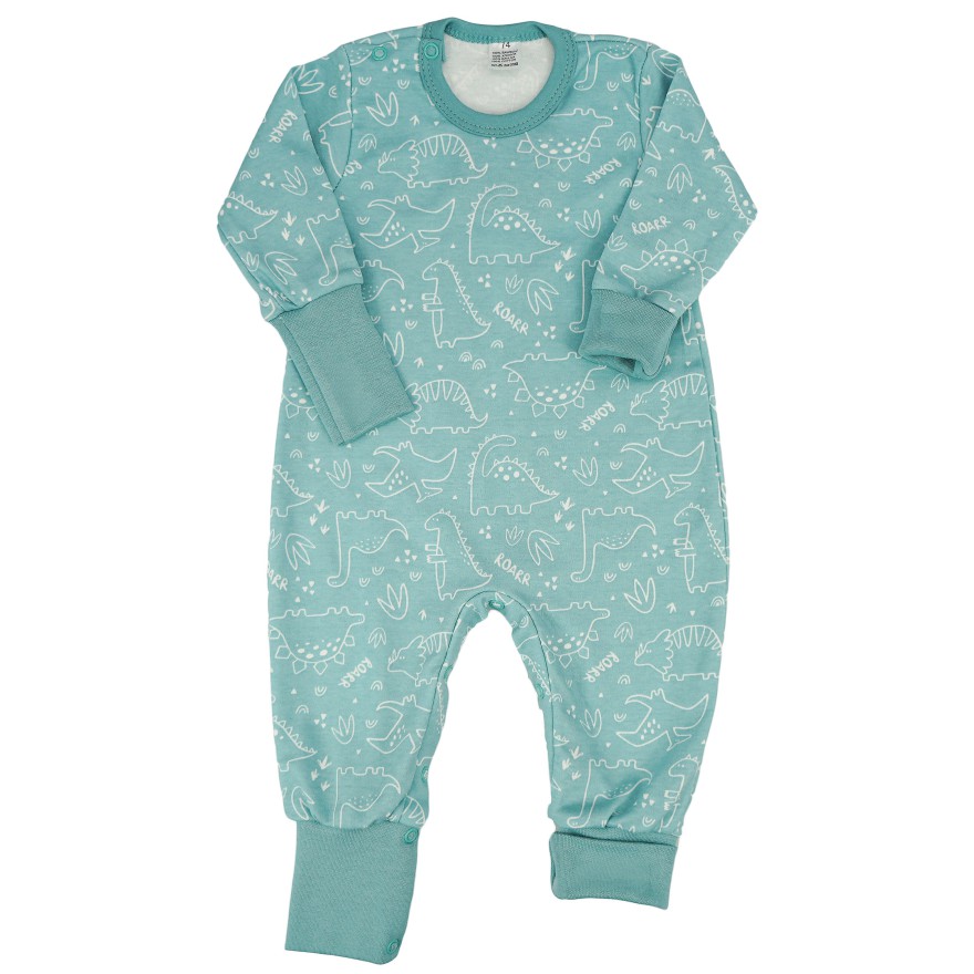 Pajac bez stópek RAMPERS iceberg w dino pajacyk rosnący 421