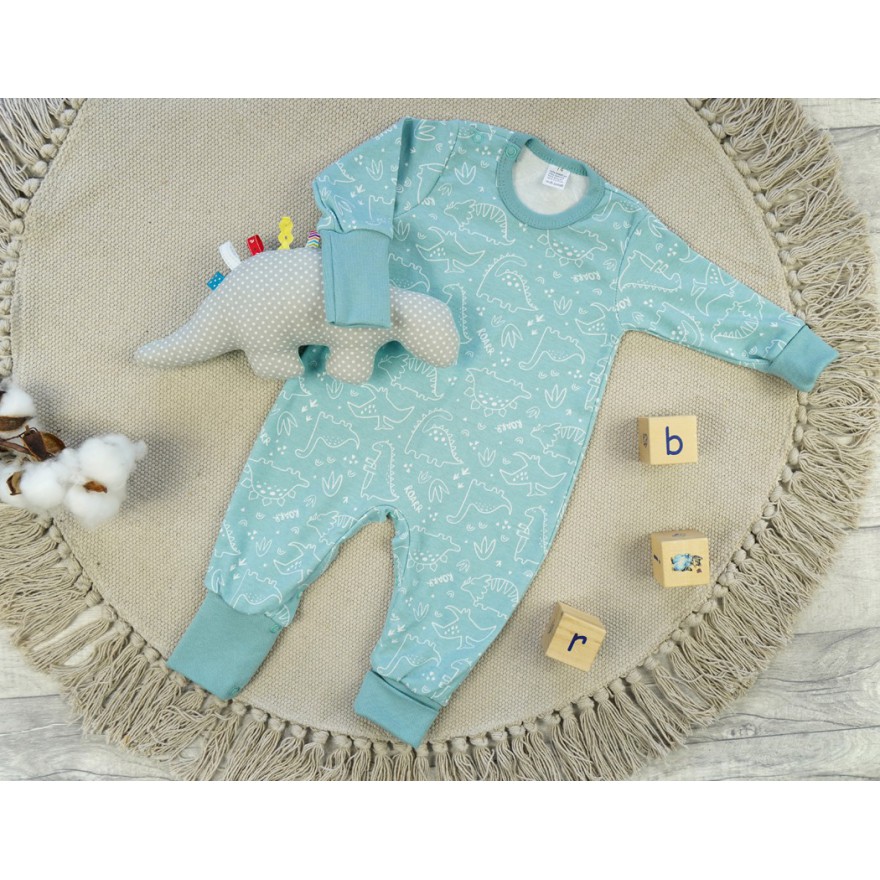 Pajac bez stópek RAMPERS iceberg w dino pajacyk rosnący 421