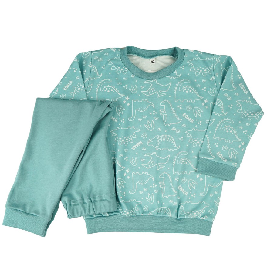 Iceberg PIŻAMA w dino dinozaury wzór 421