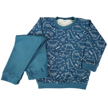 Jeans PIŻAMA w dino dinozaury wzór 421
