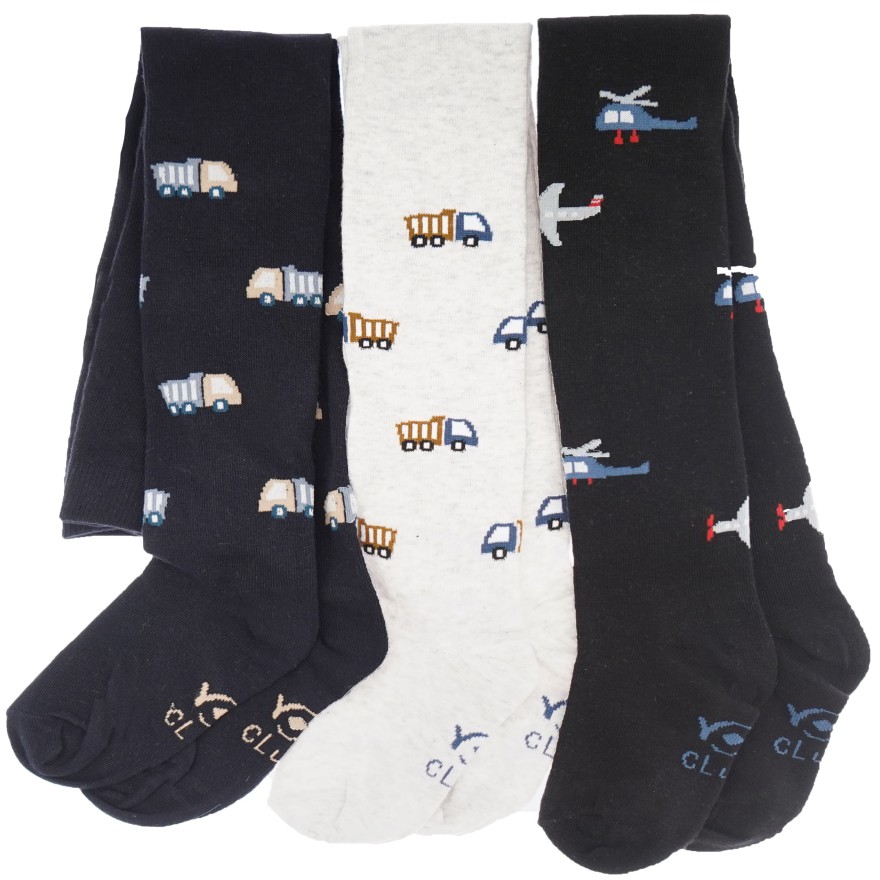 3pak RAJSTOPY bawełniane samoloty auta chłopiece