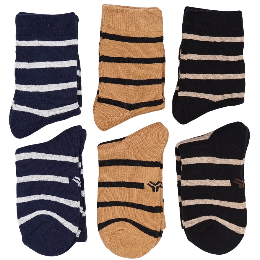 6 PAK SKARPETKI frotte skarpety chłopięce ciepłe w paski
