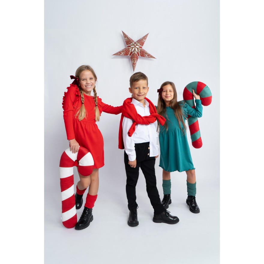 Czarne eleganckie spodnie wizytowe z wyciąganą gumką prążek slim komunia szkoła