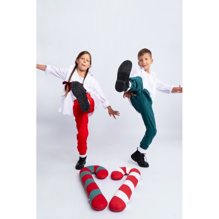 Butelkowe spodnie OCIEPLANE na meszku z wyciąganą gumką neon