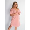 Różowa KOSZULA CIĄŻOWA