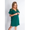 Butelkowa zielona KOSZULA CIĄŻOWA