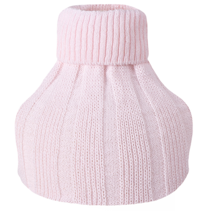 Jasno różowy KOMIN ZIMOWY dziewiarski dziecięcy one size jesień zima