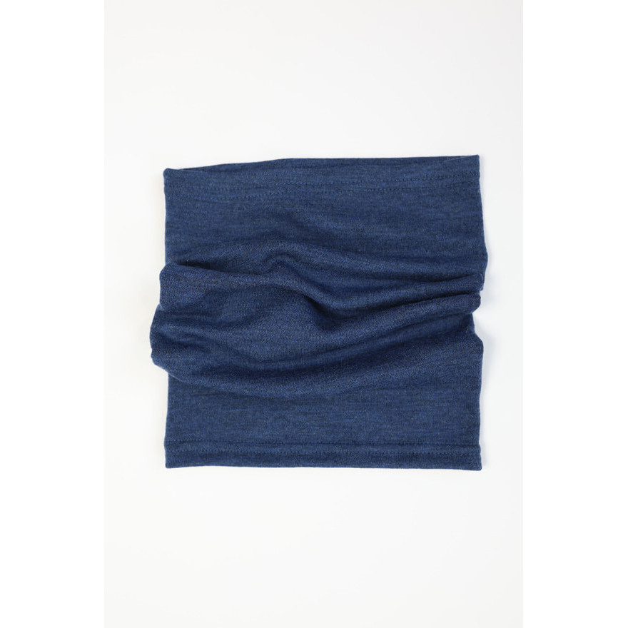 Komin COCO jeansowy MERINO dziecięcy gładki 100% wełna one size jesień zima