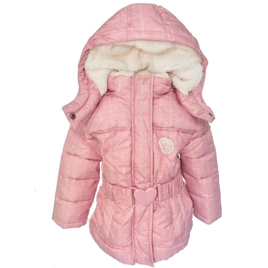 CUDNA PUCHOWA KURTKA PIKOWANA ZIMOWA Różowa