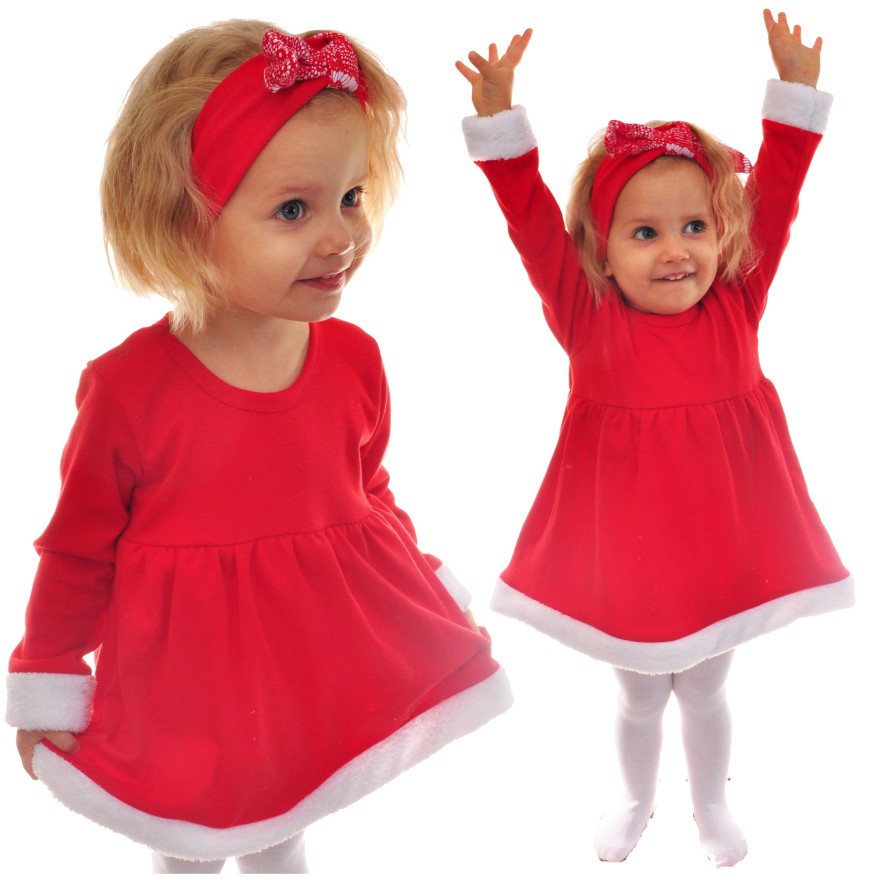 Body sukienka MIKOŁAJKA święta