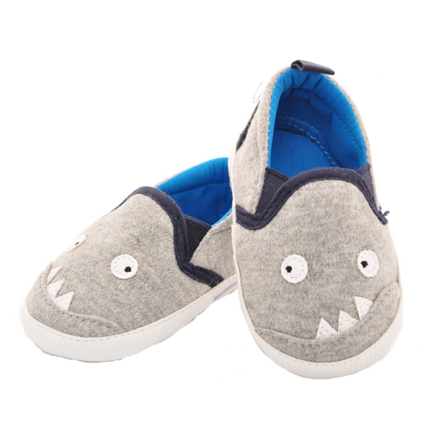 TRAMPKI SLIP ON MINA SZARE BUTY NIECHODKI