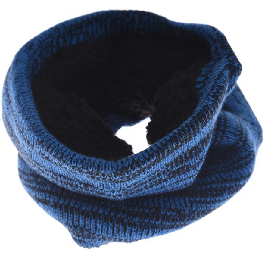 KOMIN ZIMOWY tuba r. uniwersalny RÓŻOWY W PASKI