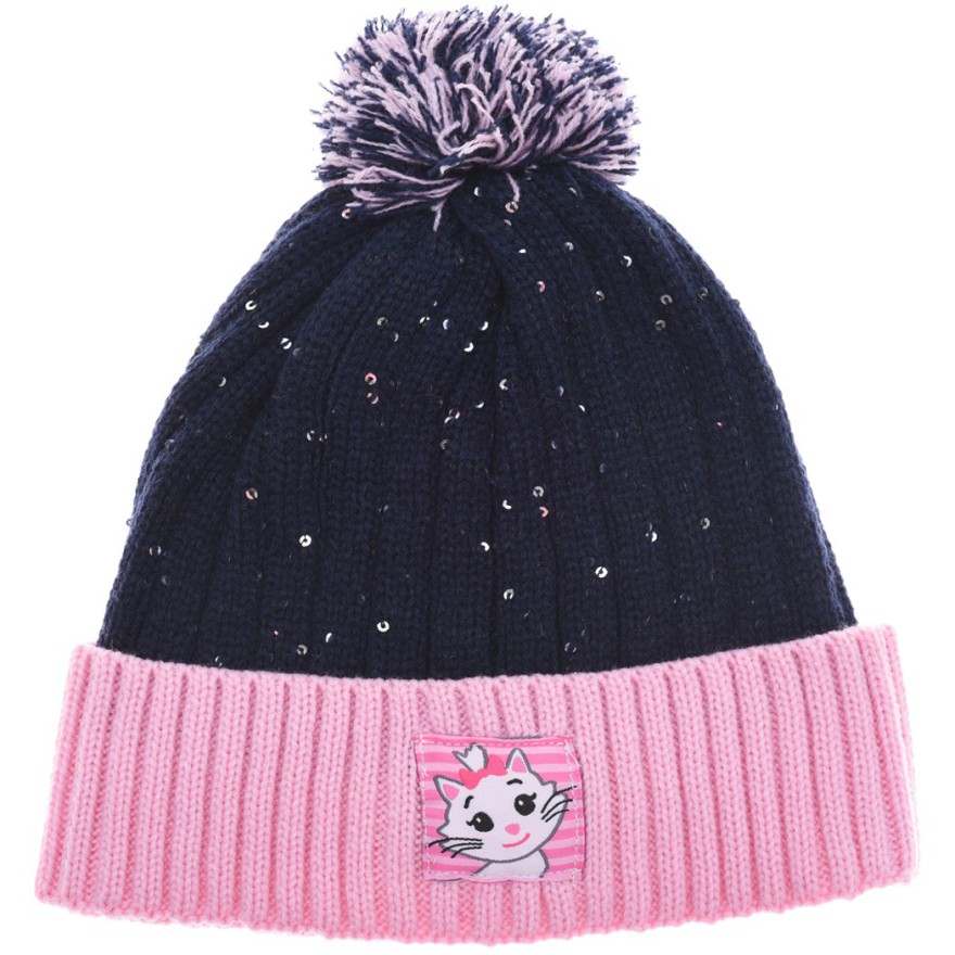 Czapka zimowa MY CAT GRANAT