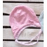 Czapka dla noworodka BETTY różowa