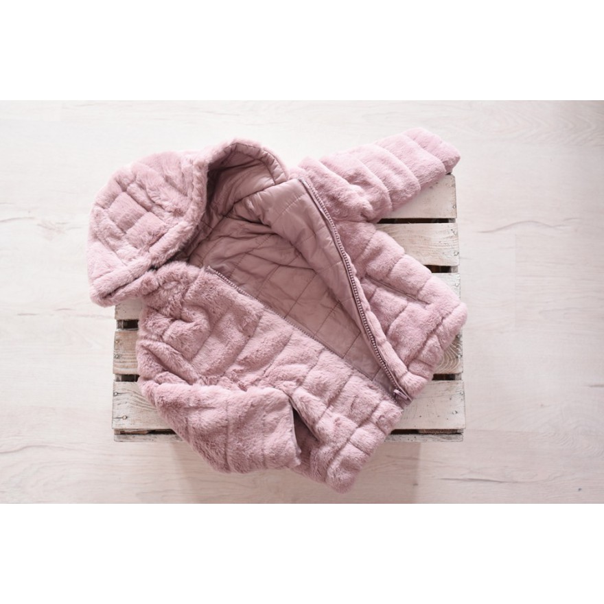 KURTKA FUTERKO dwustronna wiosna jesień