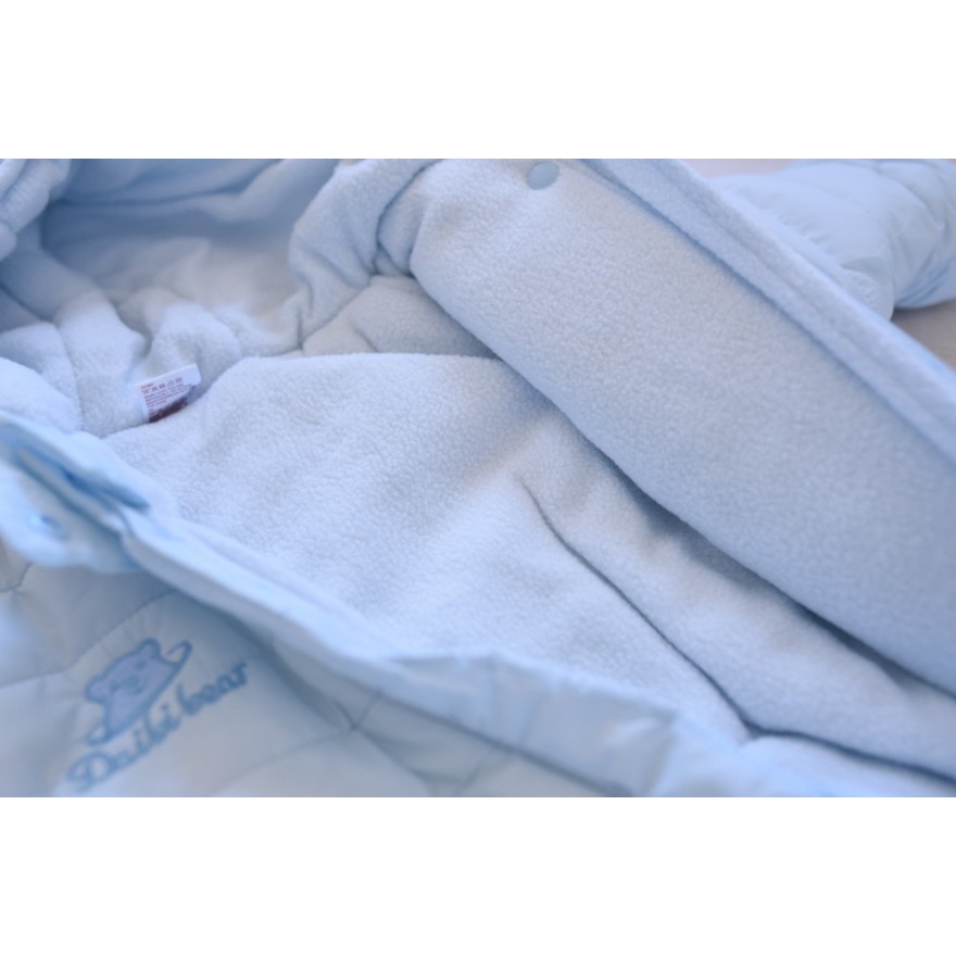 ZIMOWY KOMBINEZON jednoczęściowy ocieplany niebieski