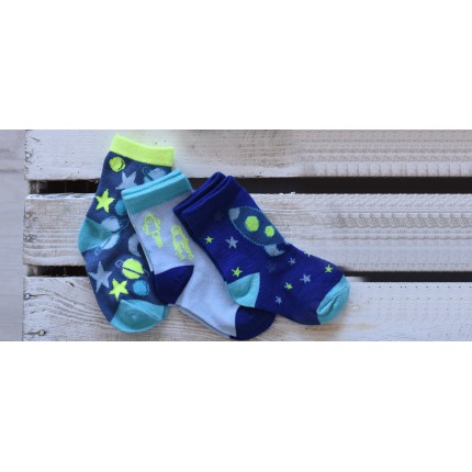3 pary SKARPETKI dla chłopca wzór CH5
