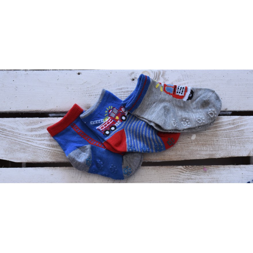 3 pary SKARPETKI ANTYPOŚLIZGOWE ABS wzór CH3