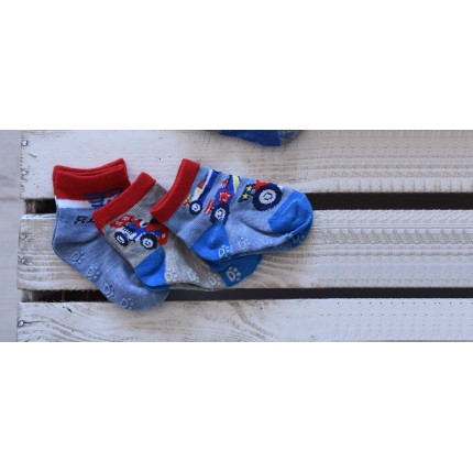 3 pary SKARPETKI ANTYPOŚLIZGOWE ABS wzór CH2