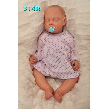 Różowa BODY SUKIENKA niemowlęca w kropki wzór 314R