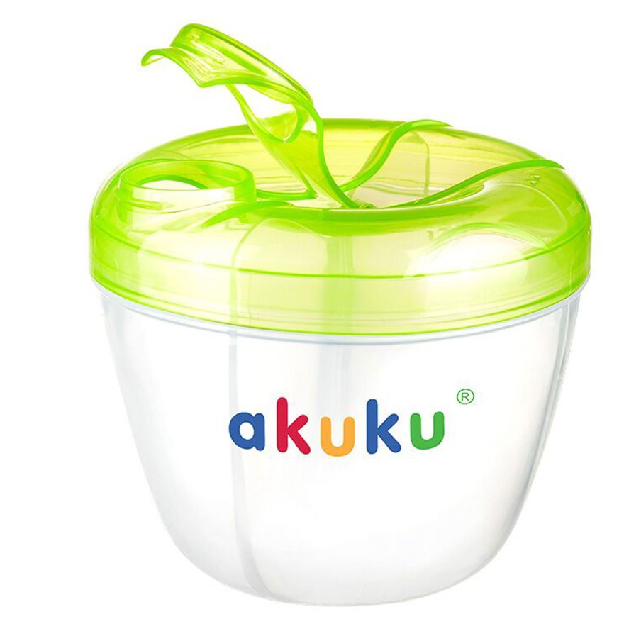 POJEMNIK NA MLEKO W PROSZKU 4 PORCJE ZIELONY