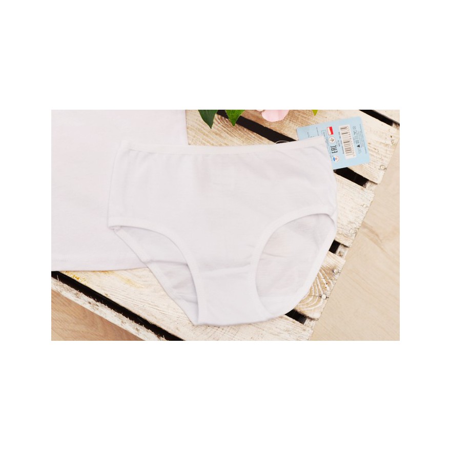 MAJTKI FIGI R.98-116 białe majteczki dziecięce 2-5lat komunia