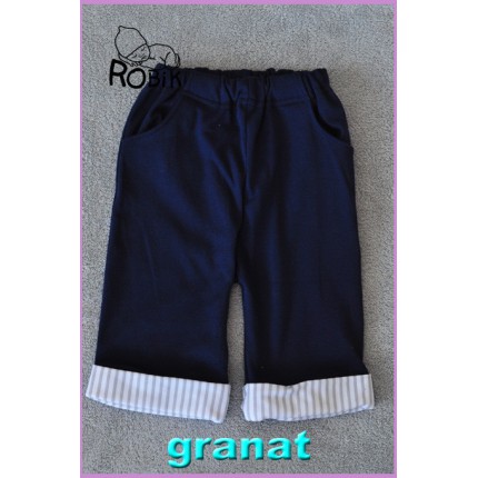 Krótkie spodenki POLO kolor granatowy na LATO