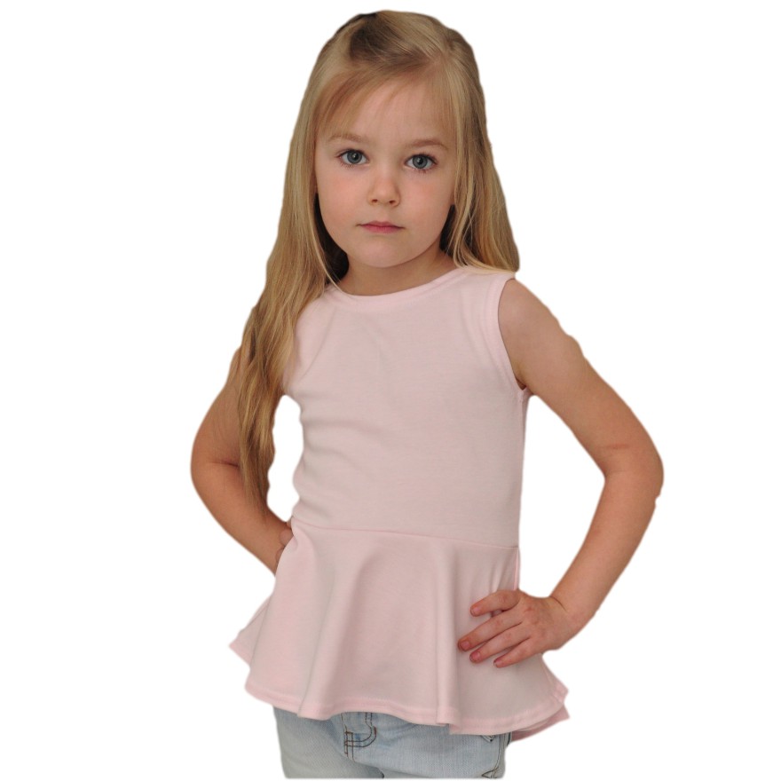 BASKINKA różowa BLUZKA NA LATO