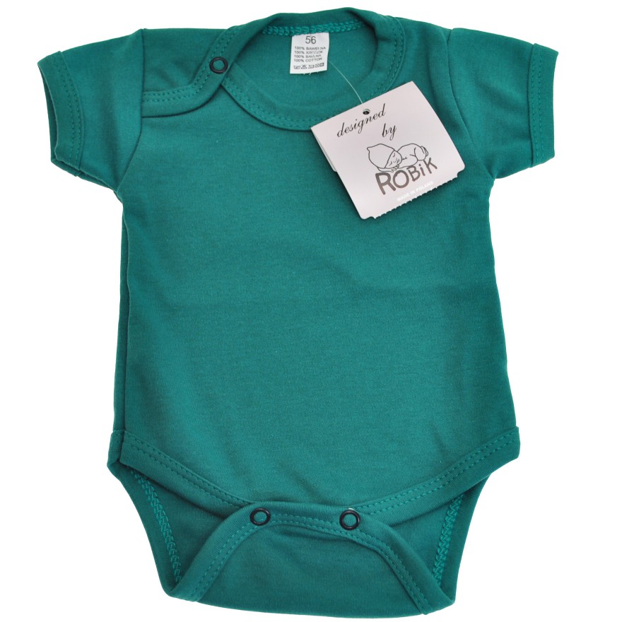 Butelkowe body krótki rękaw