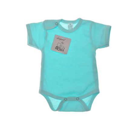 Miętowe body krótki rękaw