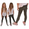 Khaki LEGGINSY GETRY