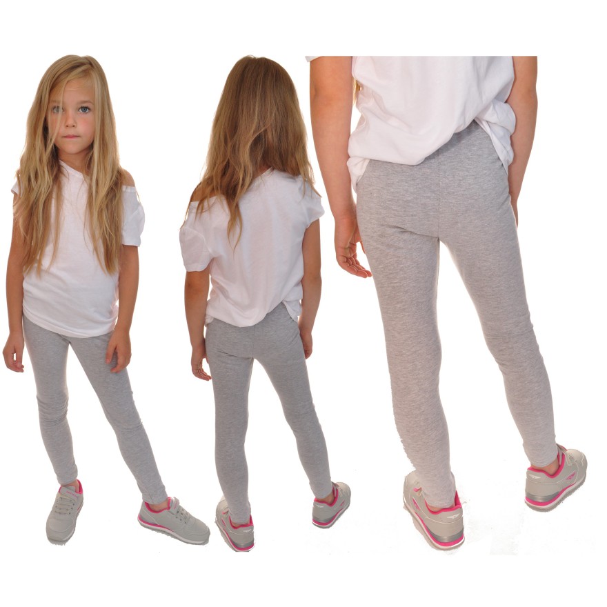 Szare LEGGINSY GETRY